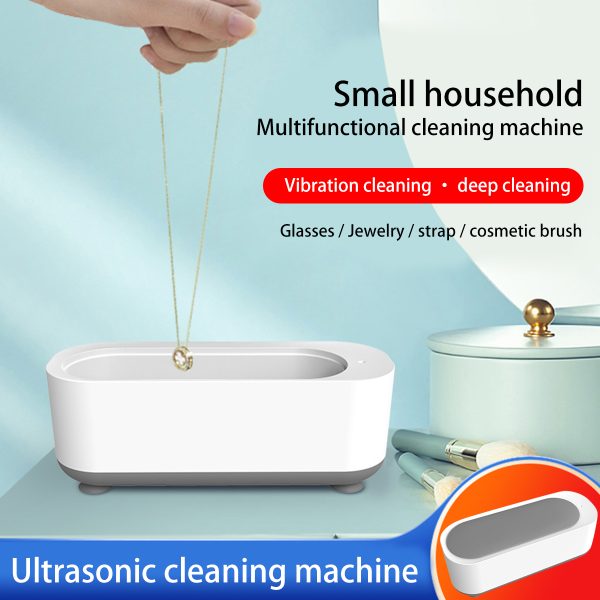 HOTBEST Ultrasonic Cleaner Portable 300ML Professional Ultrasonic Cleaning Machine for Glasses Jewelry Rings Necklaces Coin Watches Dentures - Image 3
