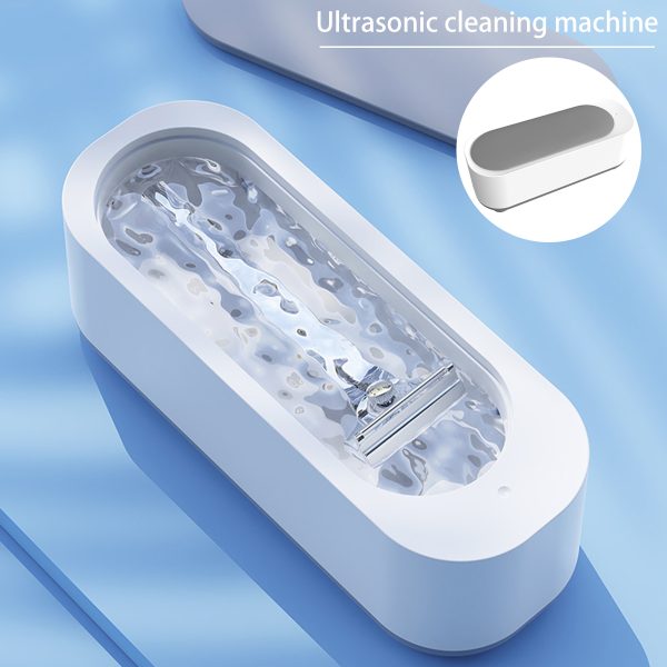 HOTBEST Ultrasonic Cleaner Portable 300ML Professional Ultrasonic Cleaning Machine for Glasses Jewelry Rings Necklaces Coin Watches Dentures
