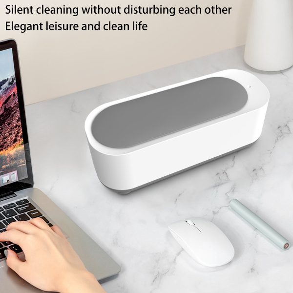 HOTBEST Ultrasonic Cleaner Portable 300ML Professional Ultrasonic Cleaning Machine for Glasses Jewelry Rings Necklaces Coin Watches Dentures - Image 10