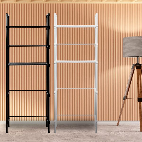 Dznils Over the Toilet Storage Shelf, 3-Tier Steel Bathroom Storage Organizer Space Saver - Image 5