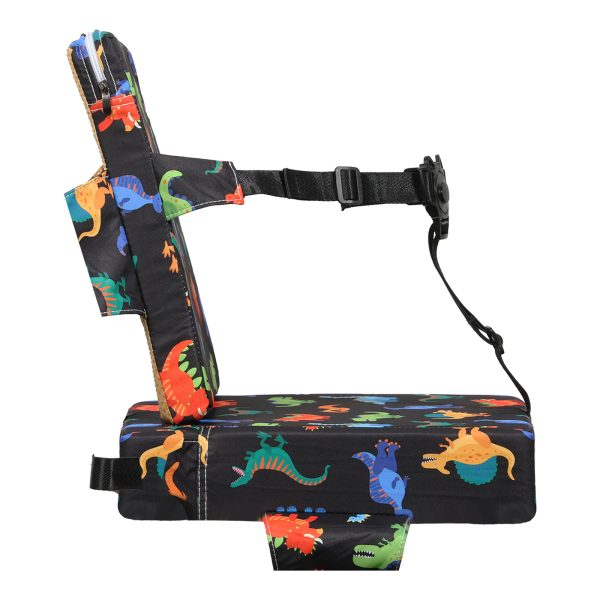 Dznils Toddler Booster Seat for Dining Table, with Backrest, Safety Buckles, Non-Slip Bottom - Image 5