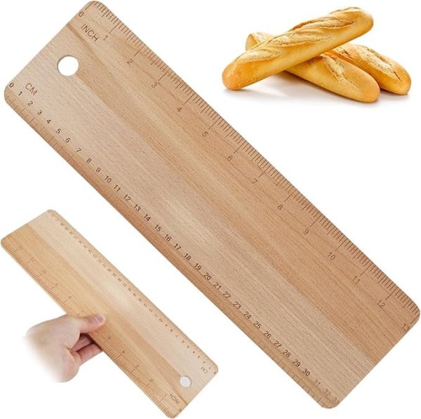 Bread Transfer Peel Beech Bread Flipping Board Hanging Bread Peel 15??4.7??0.2 Inch French Bread Flipping Board Easy to Use Bread Flipping Board Bakeware for French Bread Baking