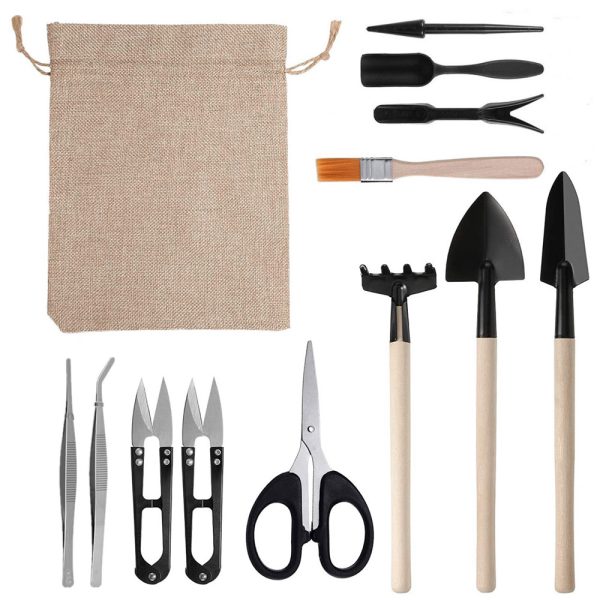Succulent Plants Tools, Mini Garden Hand Tools, Transplanting Outdoor Bonsai Gardening Tools Set, Succulent Miniature Planting Landscaping