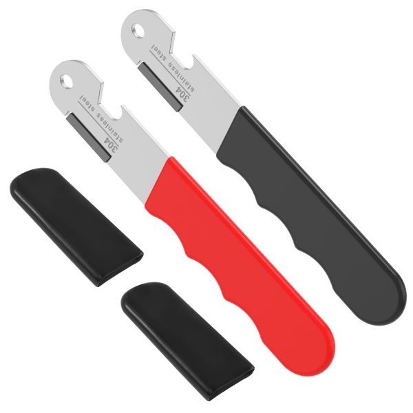 4PCS Stainless Steel Knife Sharpener with Non Slip Handle, Efficient and Convenient Scissor Sharpener Excellent Sharpener Suitable for Knives