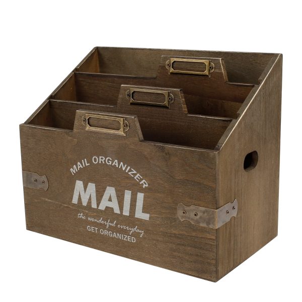 Keyohome Mail Organizer Letter Sorter for Counter,Mail Holder Desktop File Organizer Holder,Countertop Desk Office Accessories Organizer for File Letter Paper Folder