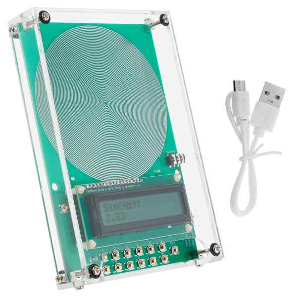 Schumann Resonance Sine Wave Generator, Adjustable Schumann Sine Wave Generator, 7.83 Hz Ultra Low Frequency Generator, Round Schumann Wave Signal Generator 0.1 Hz to 30000 Hz