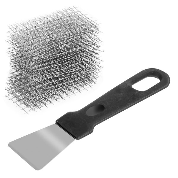 Wekvgz Brick Weep Hole Covers Stainless Steel Weep Holes Covers Cuttable Weep Hole Mesh Cover Stackable Brick Weep Hole Fillers with Stainless Steel Scraper for Brick Walls Home