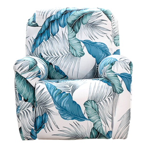 Qenwkxz Set of 4 Printed Recliner Cover High Stretch 1Seat Sofa Slipcover Chair Cover for Single Seat Sofa and Couch Backres 25.6-39.3in