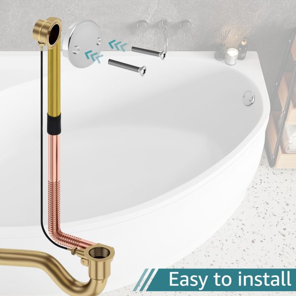 Qenwkxz Tub Overflow Drain Cover Double Hole Bathtub Overflow Drain Cover with Screws Easy to Install Cover for Most Standard Bath Tub Drains Silver bathtub Overflow Cover ABS 3.25in - Image 2