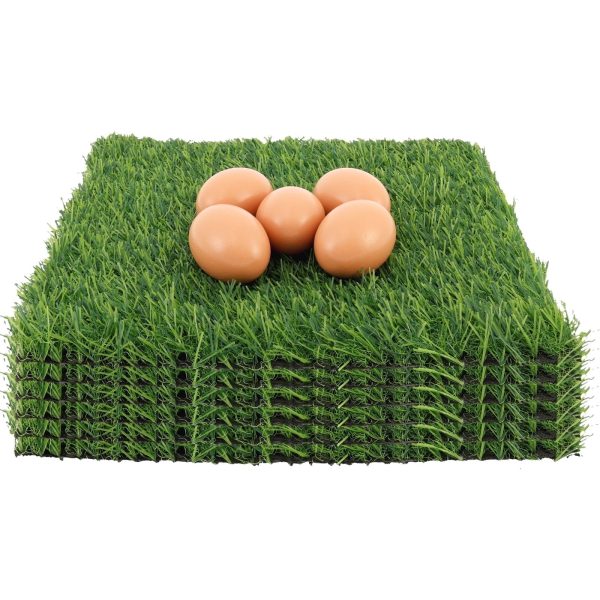 6Pcs Chicken Nesting Pads 12inch Reusable Chicken Laying Pads Nonslip Hen Bedding Mats Hen Coop Nest Liners Poultry Supplies for Laying Eggs