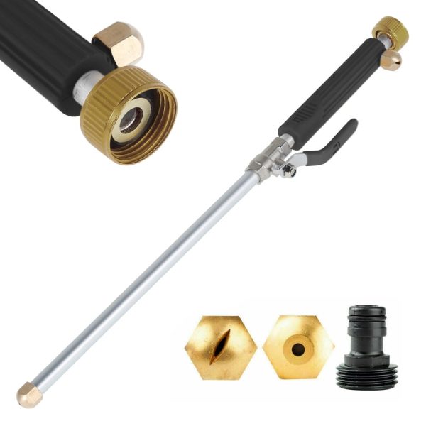 Willkey Car High Pressure Water Spray Garden Washer Hose Wand Nozzle Sprayer Garden Cleaning Tools