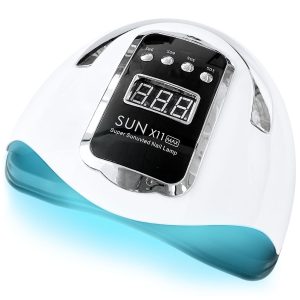 FUYGRCJ UV Gel Nail Lamp UV Light 280W Nail Curing Lamps LED Nail Light Fast Nail Dryer Light for Gel Polish Curing with 4 Timers Large Space Automatic Sensor