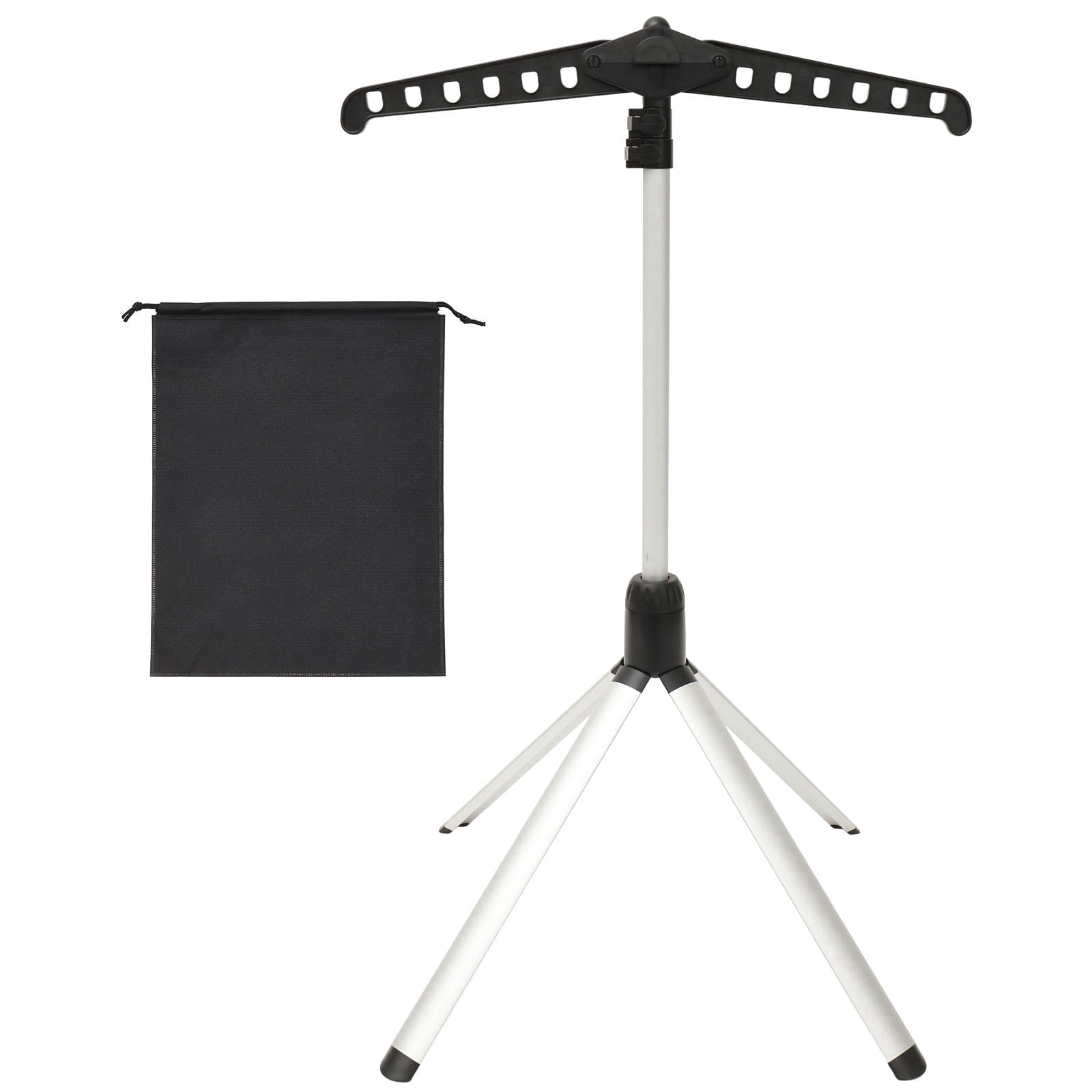 Garment Steamer Stand, Adjustable Height 29-58 Inch, 360?? Rotating Clothes Hanger Stand, Portable Foldable Tripod Base for Home, Gown, & Dress Ironing, by NUAHRHY